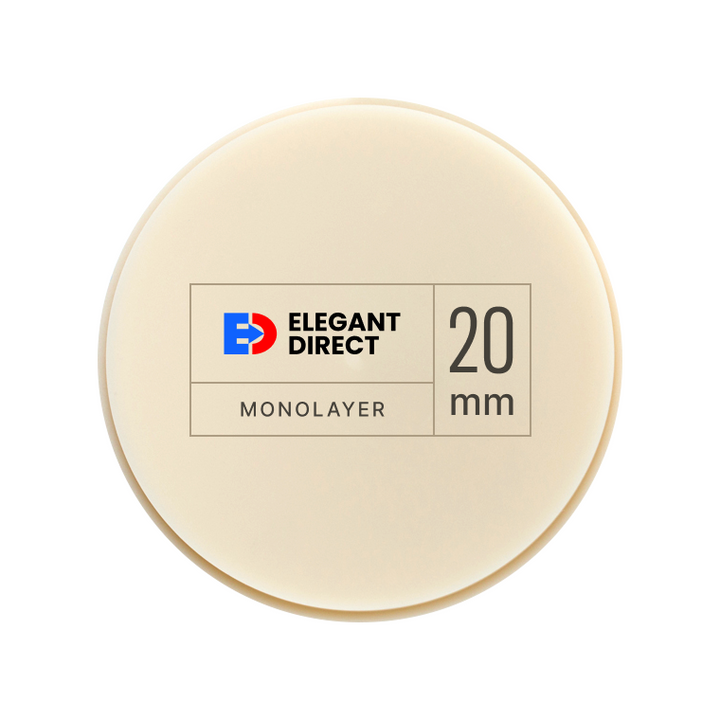 Elegance PMMA Monolayer Pre-Shaded Disc 98mm 20mm