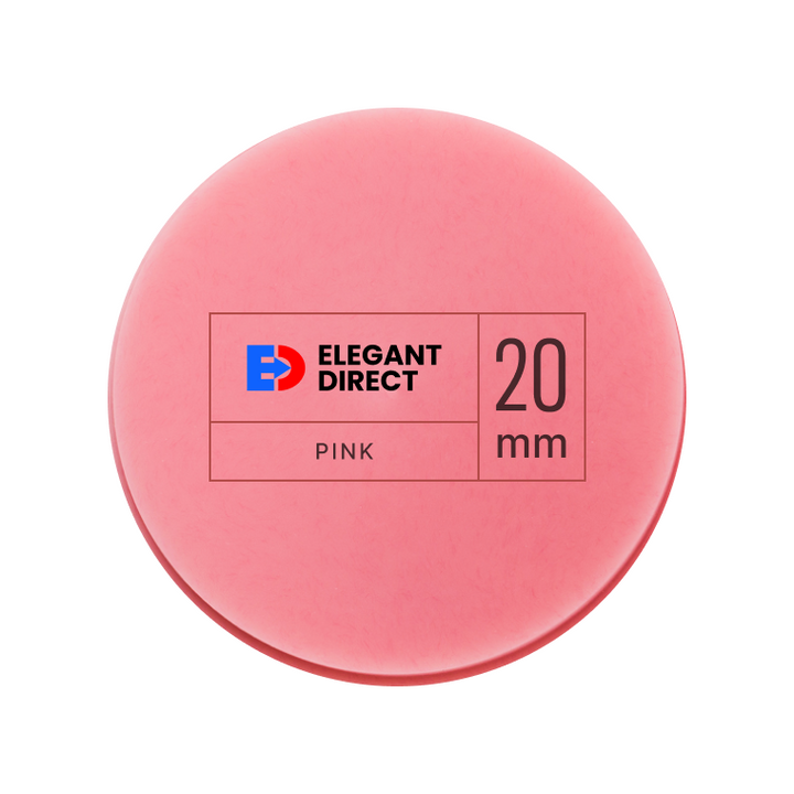 Elegance PMMA Pink Disc 98mm 20mm