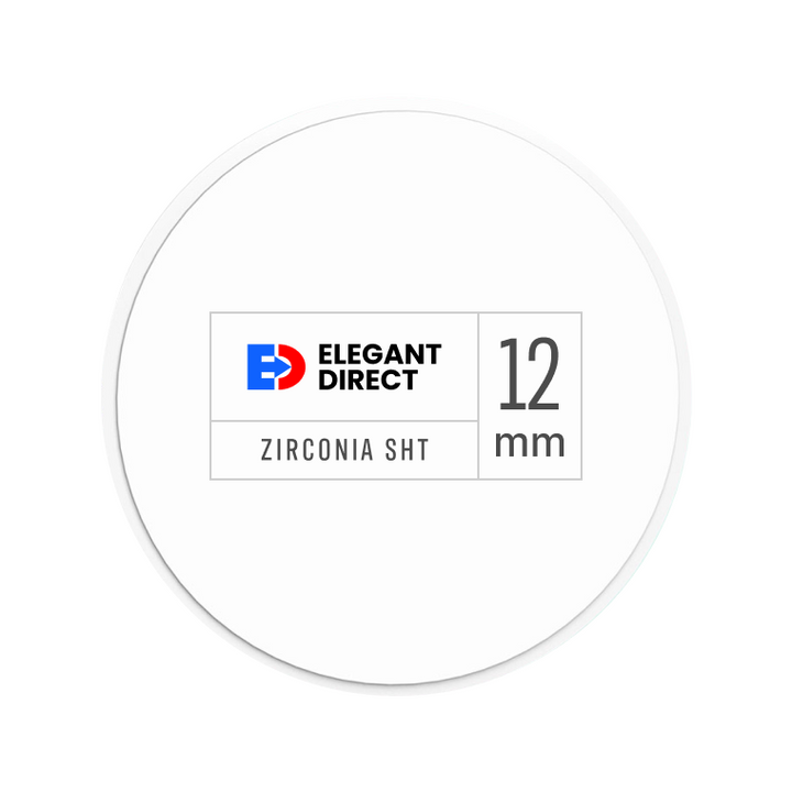 Elegance Zirconia Super High Translucency Disc 98mm 12mm