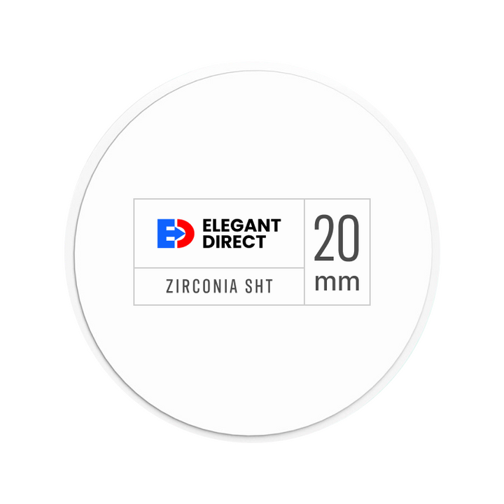Elegance Zirconia Super High Translucency Disc 98mm 20mm